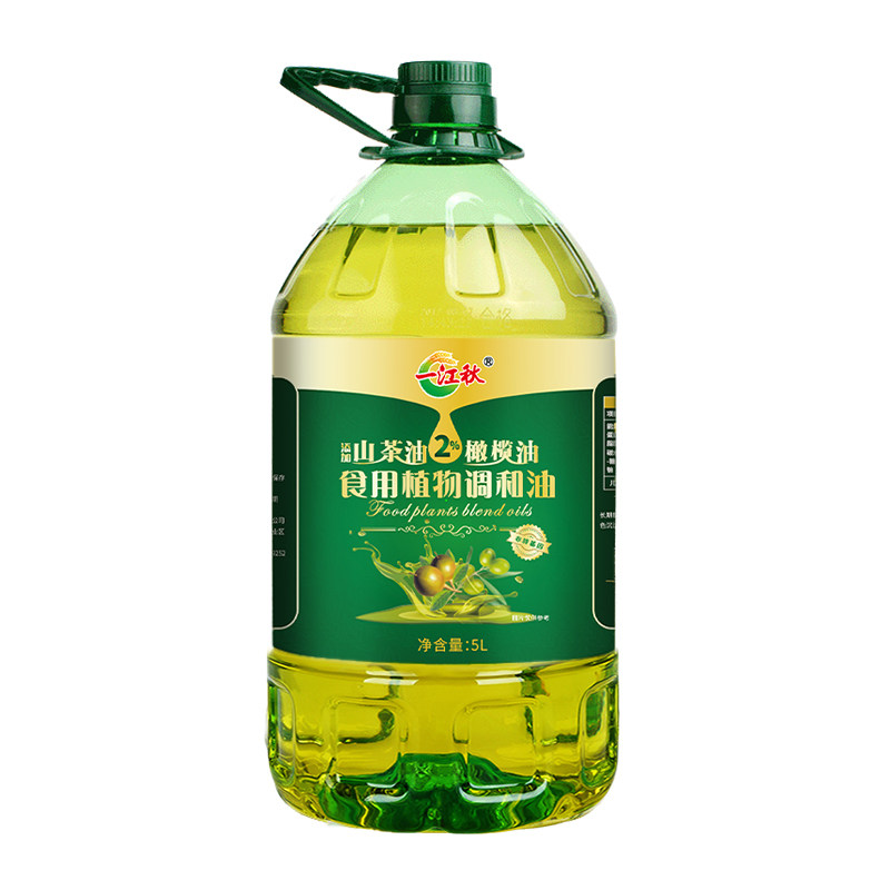 一江秋植物大桶家用5l山茶油