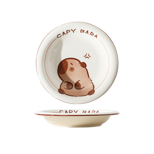 陶瓷餐具套装一人食礼盒装可爱好看儿童学生幼儿园生日新年礼物