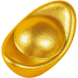 妙工坊金元宝银锭摆件招财办公室桌面实心仿真树脂道具家居装饰品