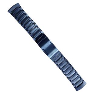 适用华为watch4pro手表蔚蓝地球专用一体钛金属表带太空探索版同色新款运动智能流线工字全钛表链非钛合金男