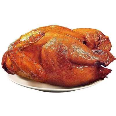 正宗德州风味扒鸡开袋即食五香脱骨整只烧鸡熏鸡卤味熟食手撕鸡肉