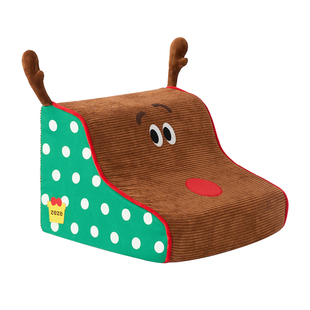 zeze麋鹿宠物小型楼梯狗狗上床台阶防滑可拆洗爬梯老年犬梯子缓坡