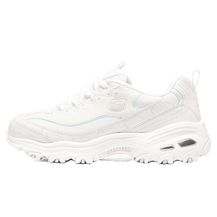 斯凯奇女鞋春季新款官方熊猫鞋厚底增高老爹鞋休闲运动鞋女款鞋子