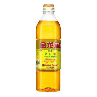 金龙鱼纯正菜籽油900ML/1.8L瓶装非转基因家用菜油醇香小瓶食用油