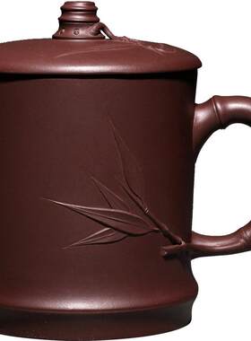 玉颐阁原矿纯手工紫砂杯