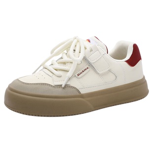 dickies童鞋2025新款冬季加绒儿童板鞋男女童运动鞋子女鞋小白鞋