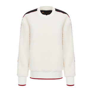 MOOSE KNUCKLES Sherpa 女士抓绒圆领套头卫衣