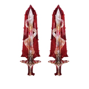 儿童充气偃月刀屠龙刀气球成人男孩手持棒大号气球玩具