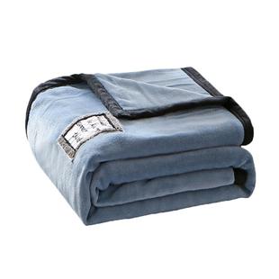 空调毛毯办公室午睡毯冬季加厚毛巾被沙发盖毯午休小毯子航空毯