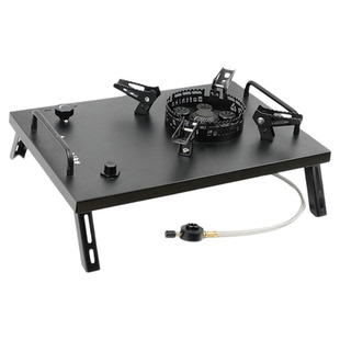 Defthike/迪飞客户外露营龙焱igt组合台嵌两用气炉野炊炉子卡式炉