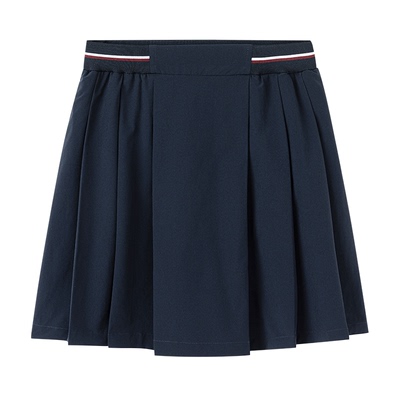 【2件9折】伊顿纪德夏季运动速干裙裤女童轻薄百褶裙裤新款26Q901