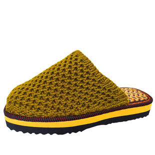 纯手工缝居家男女毛线拖鞋中式拖鞋婚嫁家居拖鞋防滑毛线拖鞋成品