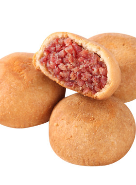 吉庆祥云腿月饼老式酥皮月饼正品