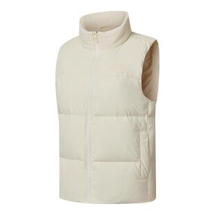 驭光3.0鸿星尔克运动马甲女2025冬季新款女士羽绒服背心外套夹克