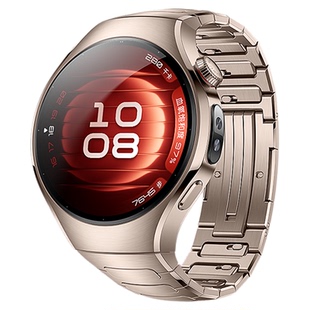 适用华为watch5表带女手表带女款watch4pro系列新款wahct5智能男士专用全钛女式钛合金的钛金属原装同款女士