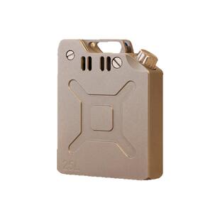 凌穹-暗夜猛士广西公文包油桶打火机按压弹射点火高档不锈钢钛合