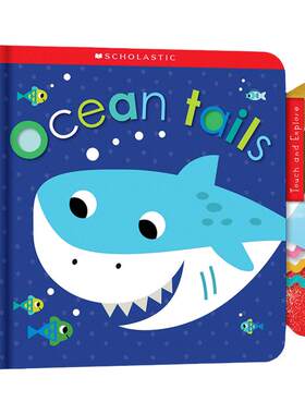 Ocean Tails 海洋的尾巴 触摸纸板书