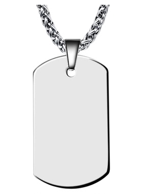 定制彩色照片项链男女通用