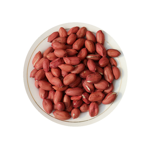 沂蒙粮店农家自产新鲜红皮红衣花生米生新新货红衣花生补养颜气血