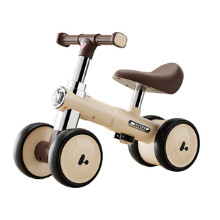 儿童平衡车1-4岁婴幼儿宝宝学步车无脚踏滑步小孩四轮滑行溜溜车