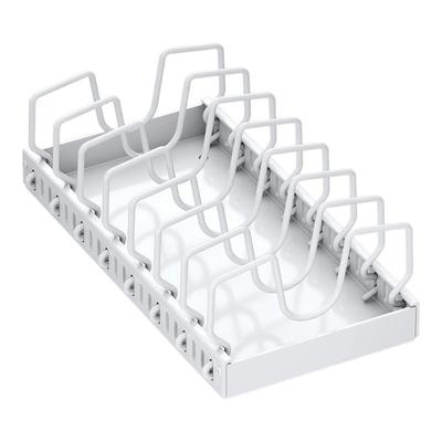 可调节锅具收纳架厨房锅架抽拉式