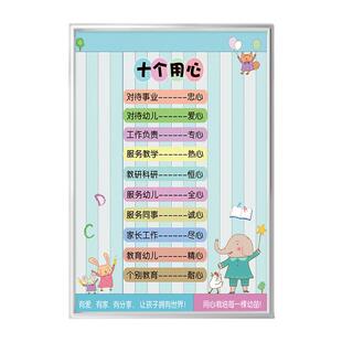 托管班管理制度墙贴作业辅导教育培训机构文化墙墙面装饰教室布置