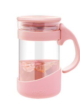 migo大容量泡茶杯居家玻璃