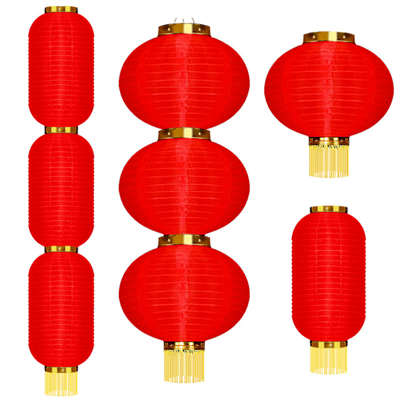 【防水防晒】大红灯笼串户外折叠