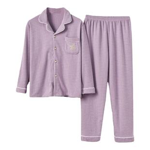 145 150cm小码睡衣女xs矮个子秋冬开衫矮小个子家居服德绒套装冬