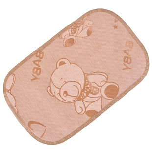 宝宝枕席婴儿夏天枕头凉席儿童幼儿园透气凉枕枕皮夏季冰丝枕头套