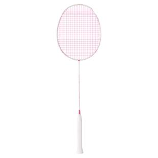 鲨跃mbfish正品全碳素纤维羽毛球拍女生粉色双拍儿童学生初学套装