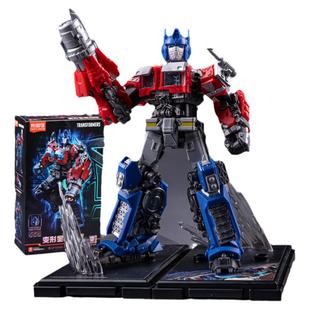 变形金刚布鲁可积木超越正版擎天柱大黄蜂拼装玩具男孩儿童机器人