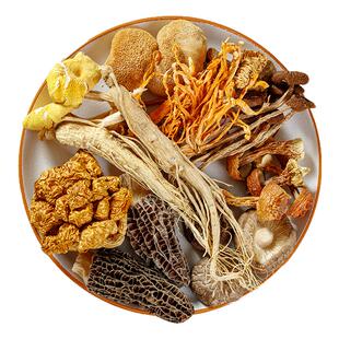 东北特产人参菌菇汤包新货菌汤包猴头炖鸡煲汤松茸菇八珍干货食材
