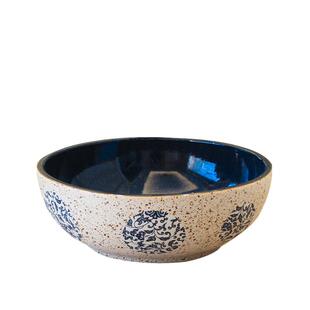 台上盆单盆陶瓷艺术洗脸盆复古洗手盆圆形洗漱面盆家用卫生间富洁