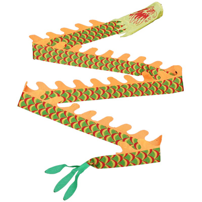 舞龙彩带健身甩甩龙幼儿园道具儿童广场彩带舞手耍龙空竹龙小学生