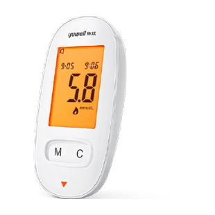 鱼跃590血糖仪医用血糖试纸套装家用语音播报测血糖仪器试纸