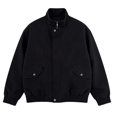 INKNOTS简约工装水洗立领夹克