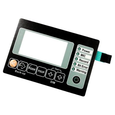 薄膜开关面板定做 单键多键 防水pc磨砂光面电子控制面板微动开关