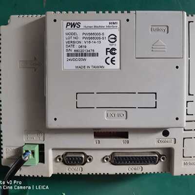 海泰克触摸屏PWS6600S-S，成色外观如图，触摸正常议价