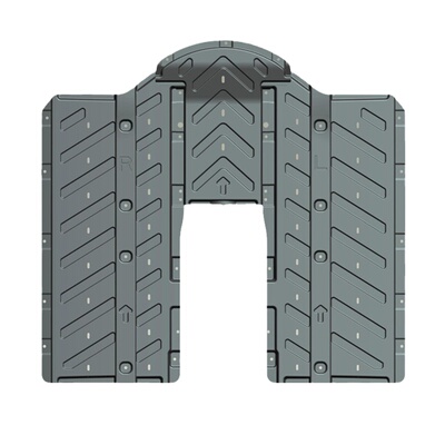 锋兰达锐放车身底盘油管线路护板