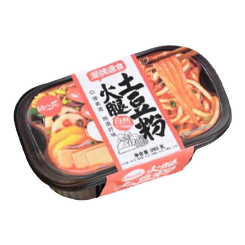 田小花香辣鲜蔬川香毛血旺麻辣锅