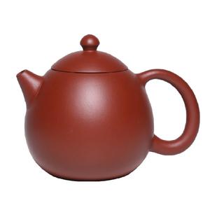 金镶玉宜兴原矿紫砂龙蛋壶大红袍匠师手工制作复古家用泡茶壶