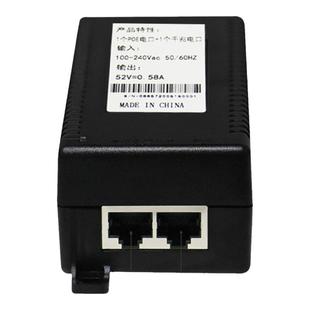 联果 标准2.5G千兆POE供电模块 国标48V网络监控摄像头poe转换器 30W 60W 90W大功率AP供电器自动检测支持BT