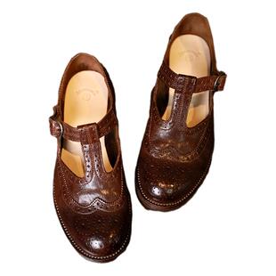 mantova曼托瓦复古镂空罗马凉鞋夏季新款真皮马皮手工女鞋白搭潮