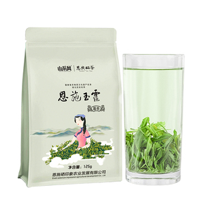 恩施玉露特级明前袋装绿茶125g
