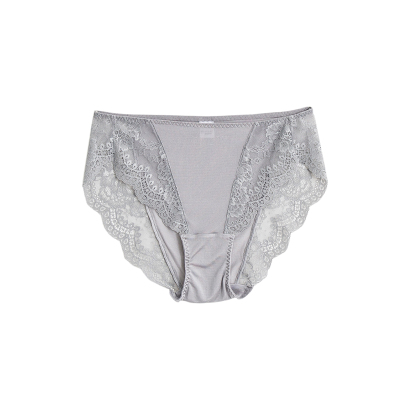 桑蚕丝女士内裤中腰女真丝薄款