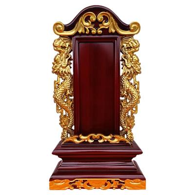 牌位定制祖宗香樟实木祠堂供奉