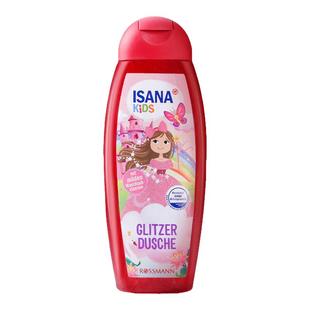 isana伊莎妠德国美人鱼系列儿童沐浴露宝宝专用洗护沐浴乳300ml