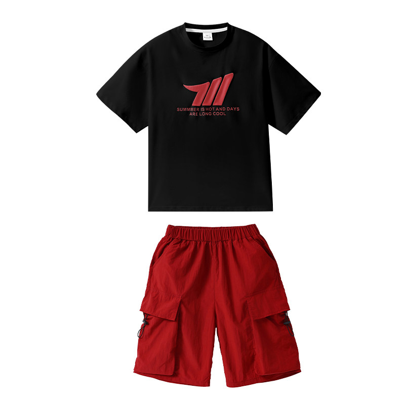 儿童嘻哈街舞服套装hiphop帅气