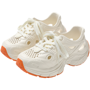 洞洞鞋女款2025新款夏外穿防滑厚底运动漂流沙滩涉水溯溪凉鞋女士